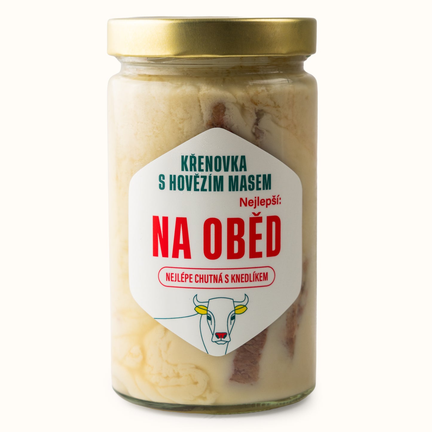 Křenovka s hovězím masem