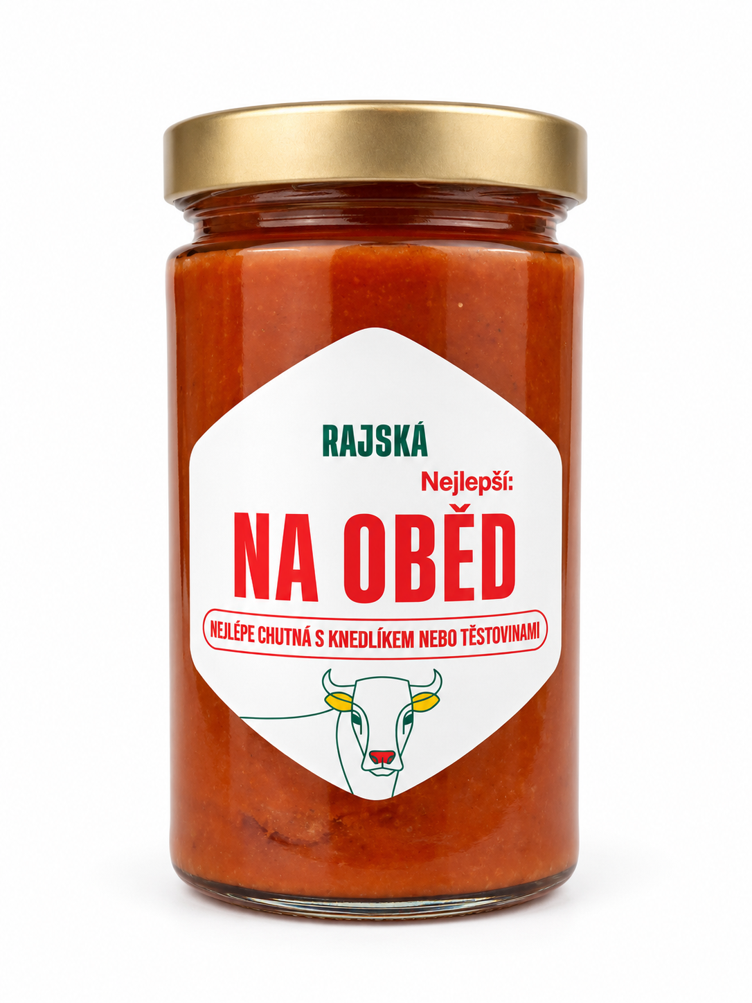 Rajská omáčka s hovězím masem (650g)