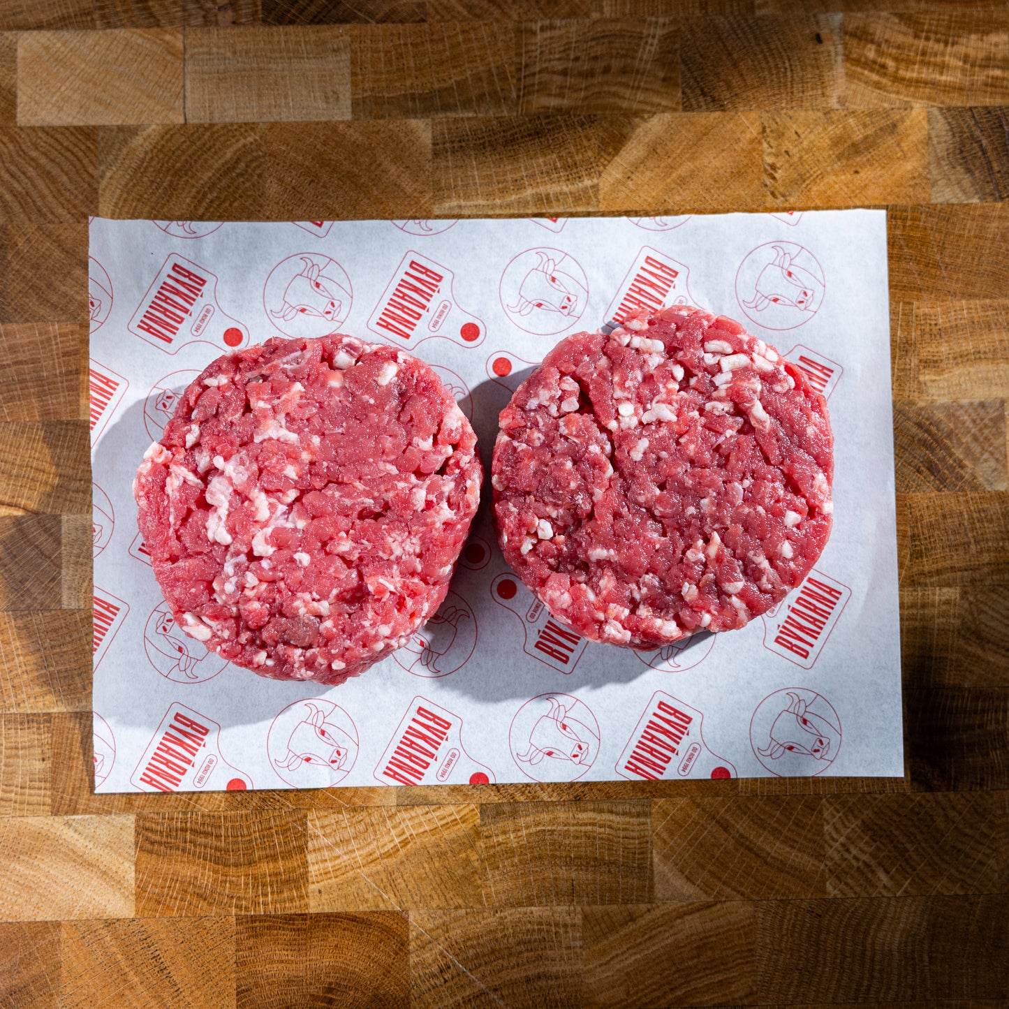 Hovězí BýkBurger tvarované placky (2x 150g)