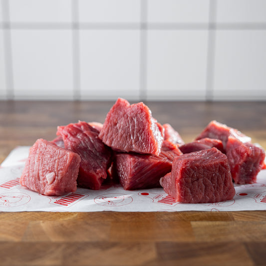 Hovězí kostky na guláš - krk