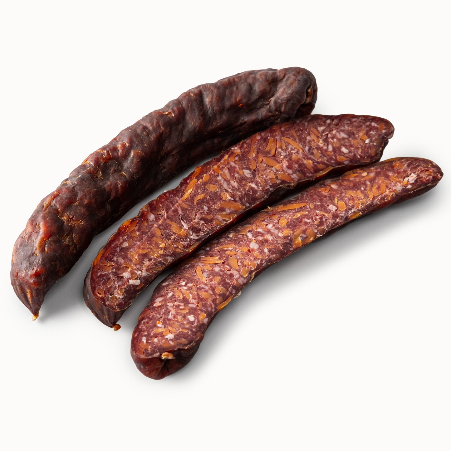 Hovězí klobása s Cheddarem (2ks)