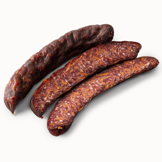 Hovězí klobása s Cheddarem (2ks)