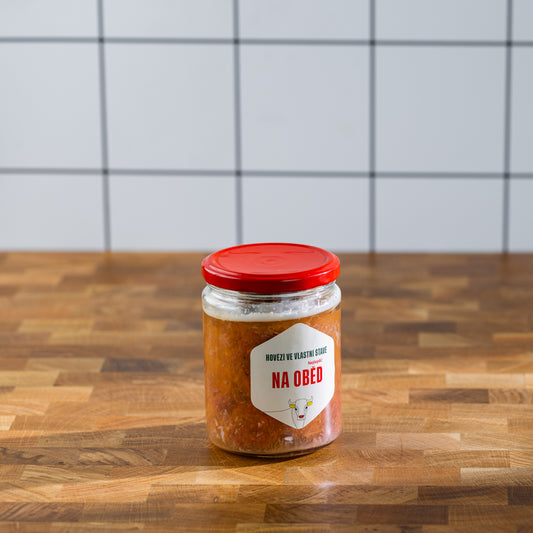 Hovězí ve vlastní šťávě (470g)