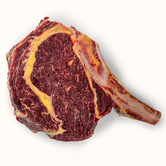 Rib-eye – vysoká roštěná s kostí (450-650 g)